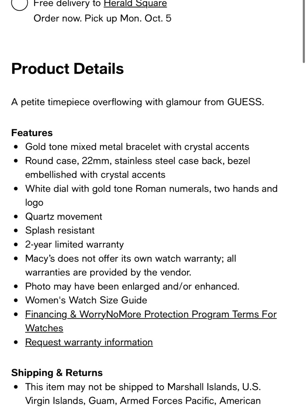 GUESS WATCH - Picture 3 of 7
